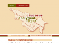 Armenian Protests and Politics, Caucasus Analytical Digest No. 91, 7 February 2017